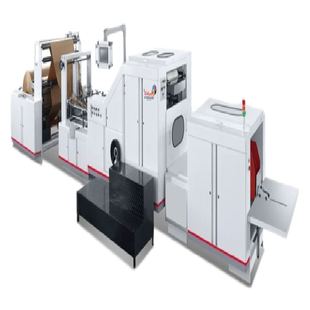 
 Машина для производства бумажных пакетов с онлайн-печатью  