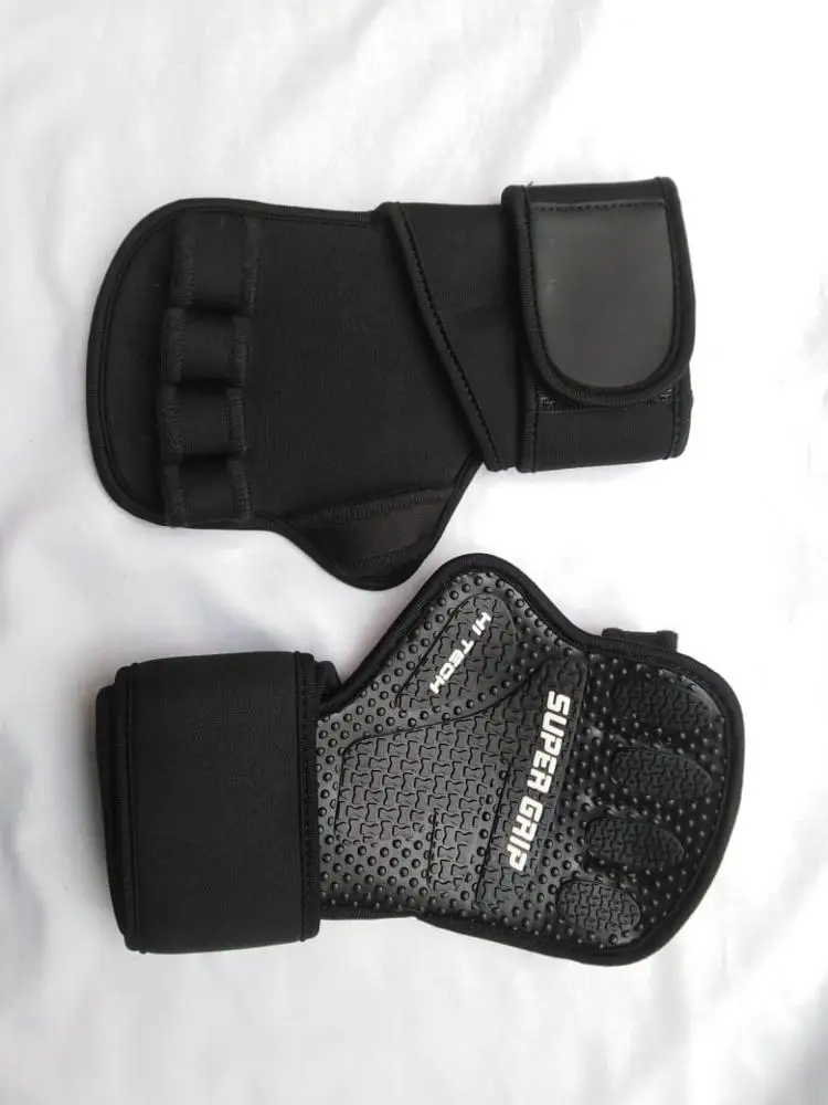 Weight Lifting Gloves POWER GRIP PADS GYM FITNESS EXERCISE STRENGTH TRAINING WEIGHT LIFTING BAR GRIPS By FIT IMPEX