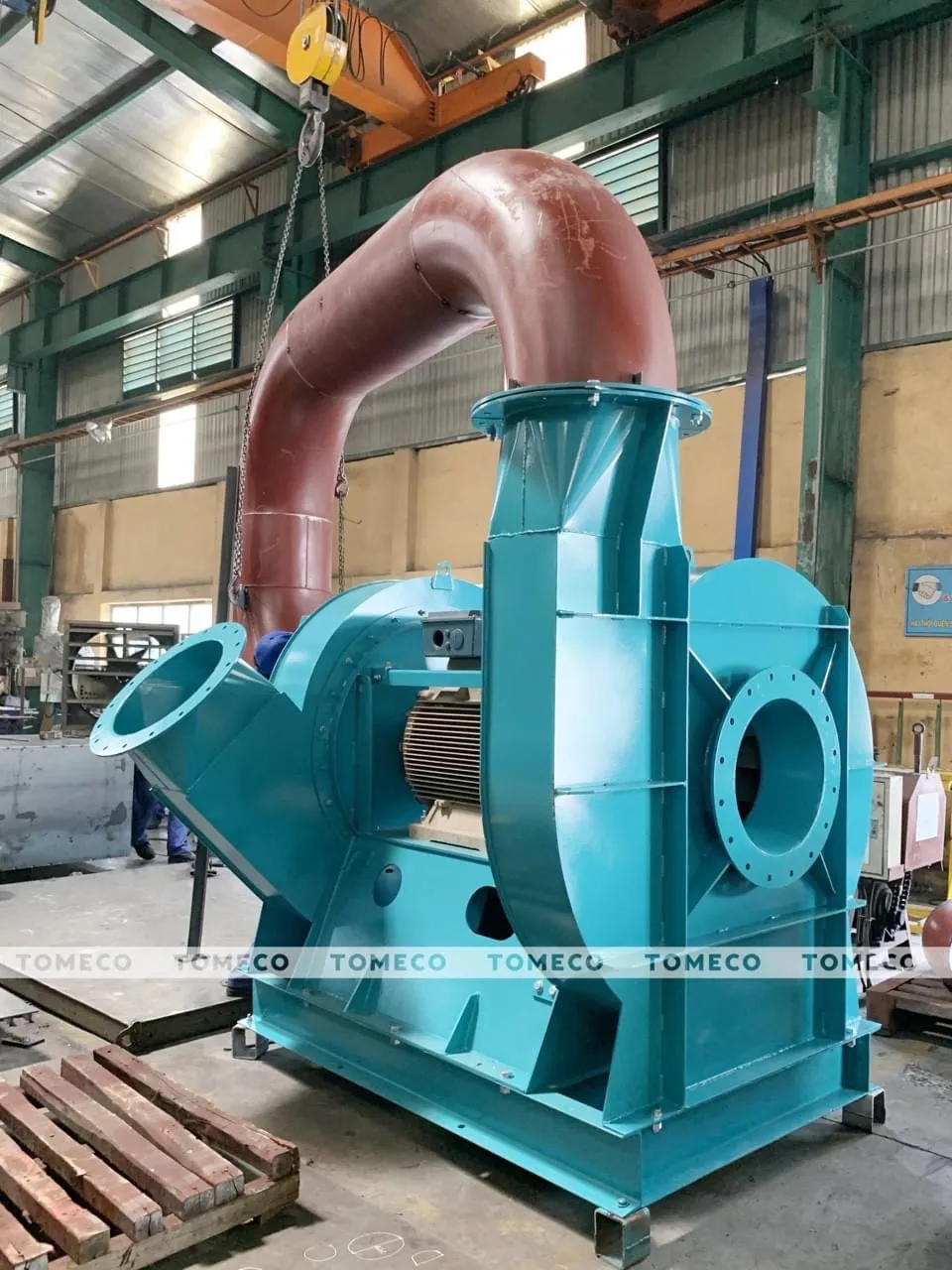 HIGH QUALITY  SUPER HIGH PRESSURE TURBO CENTRIFUGAL FAN - DOUBLE STAGES 2XLQ09 SERIES