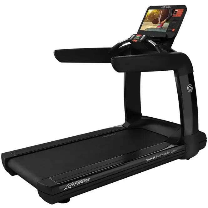 
L. if eFitness Platinum Club Series Treadmill with Discover SE3HD Console 
