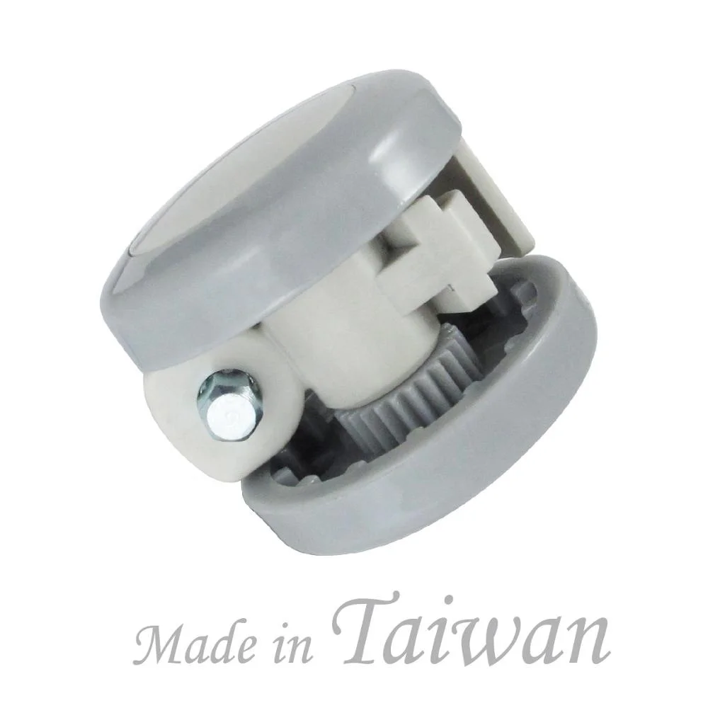 CCE Caster 1.5 Inch Nylon Twin Furniture Roller Wheels With Screw