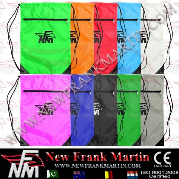 NFM Gym Workout Drawstring Bag Rucksack Boxing Fitness Yoga Sports School Swimming BJJ Jiu Jitsu Carry Sack OEMODM Custom Design