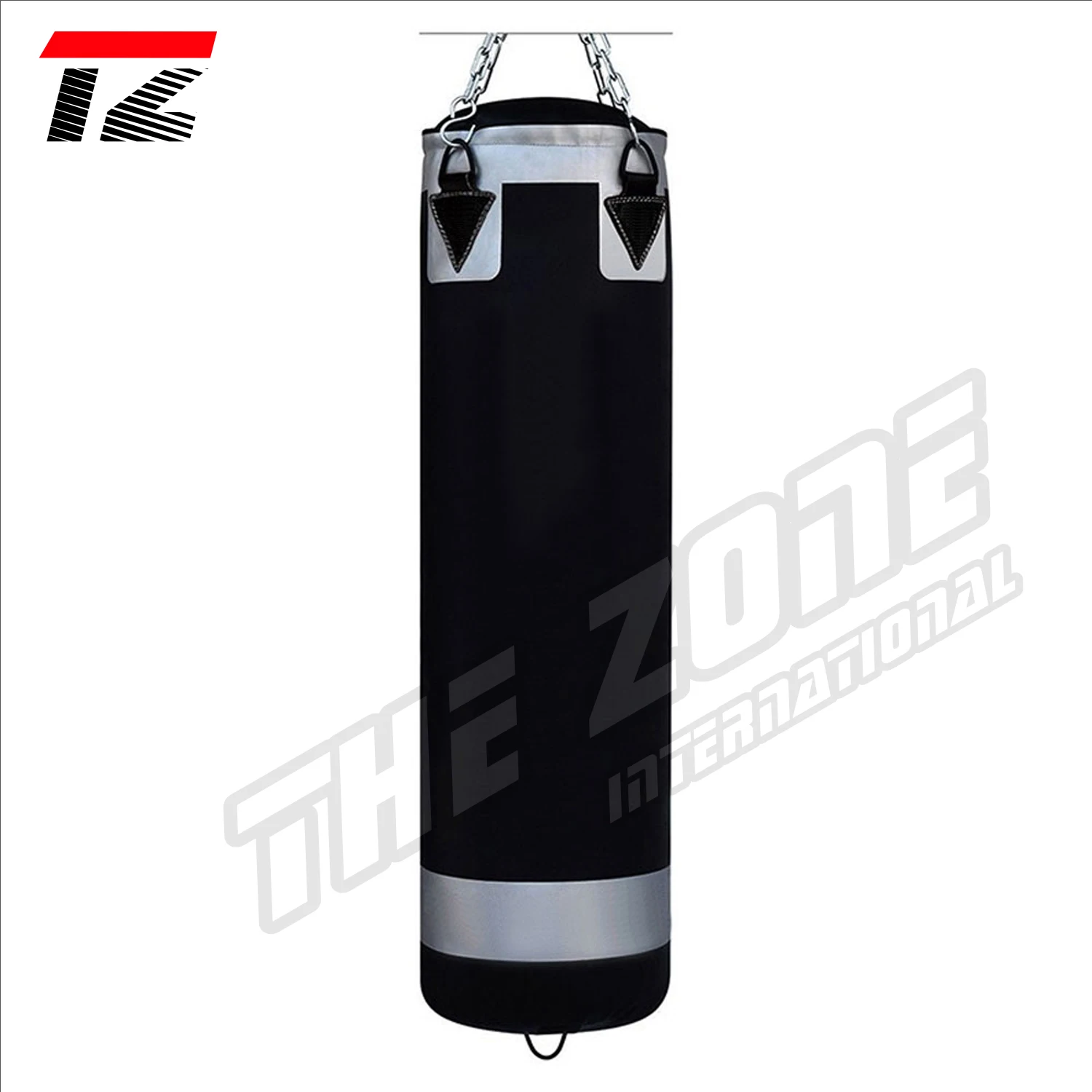 
Empty Boxing Sand Bag Hanging Kick Sandbag Fight Karate Training Punching Sand Bag With Metal Chain Hook Carabiner 