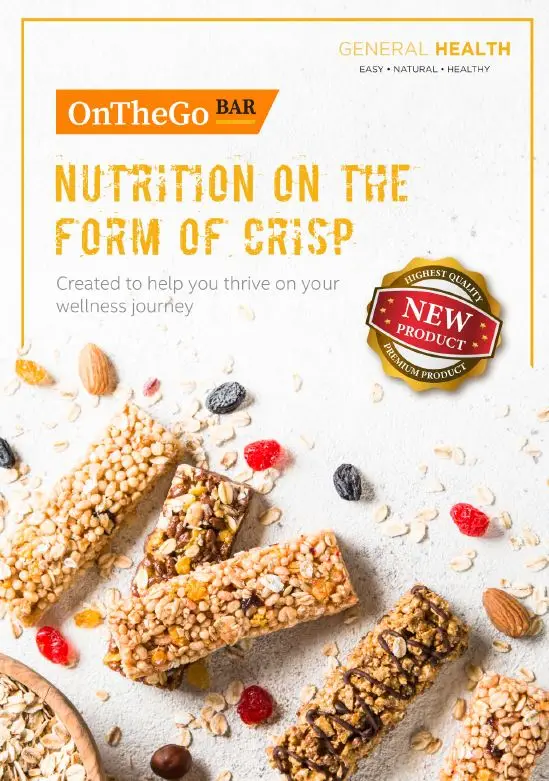 Functional bar heart brain eye joint Premium High Quality OEM Health Supplement Private Label Manufacturer Supplier Malaysia