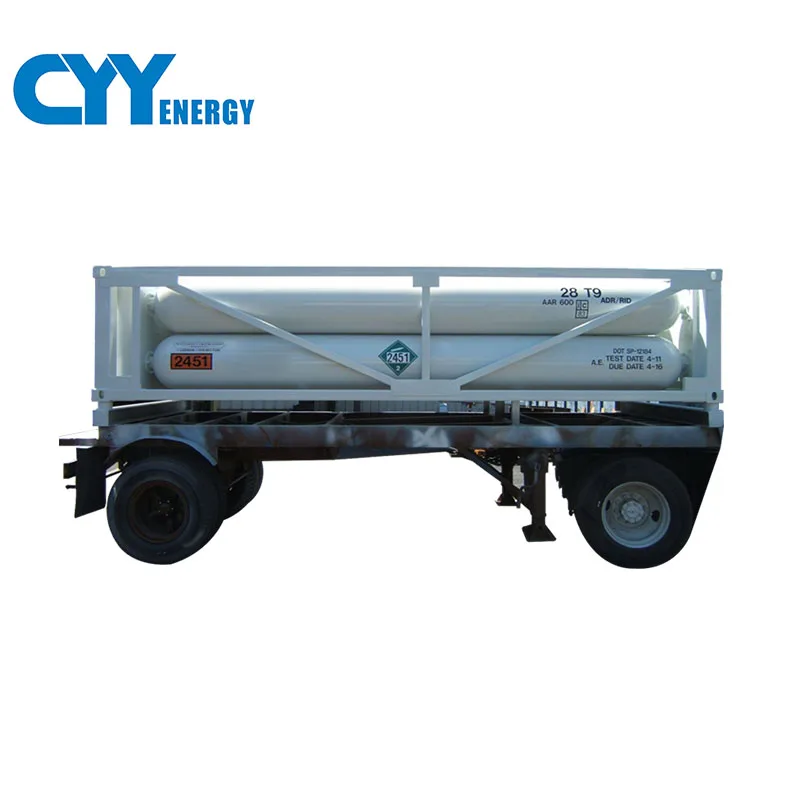  CNG 40 футов контейнер 10 трубок скользящий