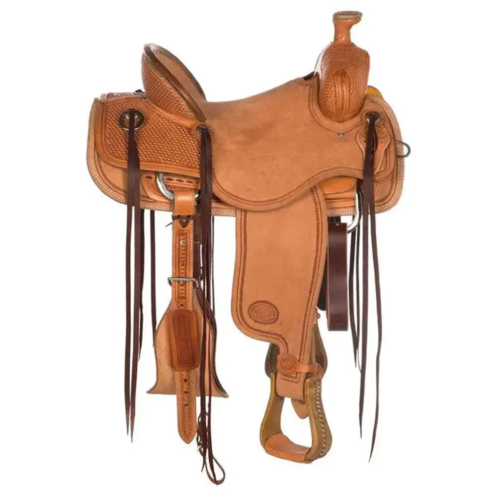 Custom Made New style western horse riding equipment saddle horse racing saddles treeless western horse saddle