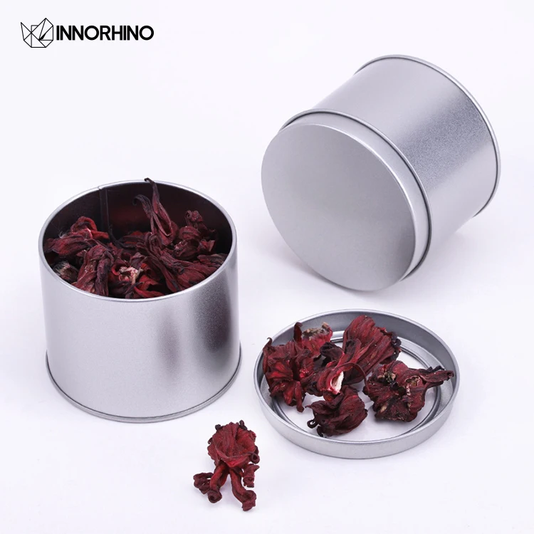 Metal Packaging Tins Can For Herb Spice Dried Fruit And Flower