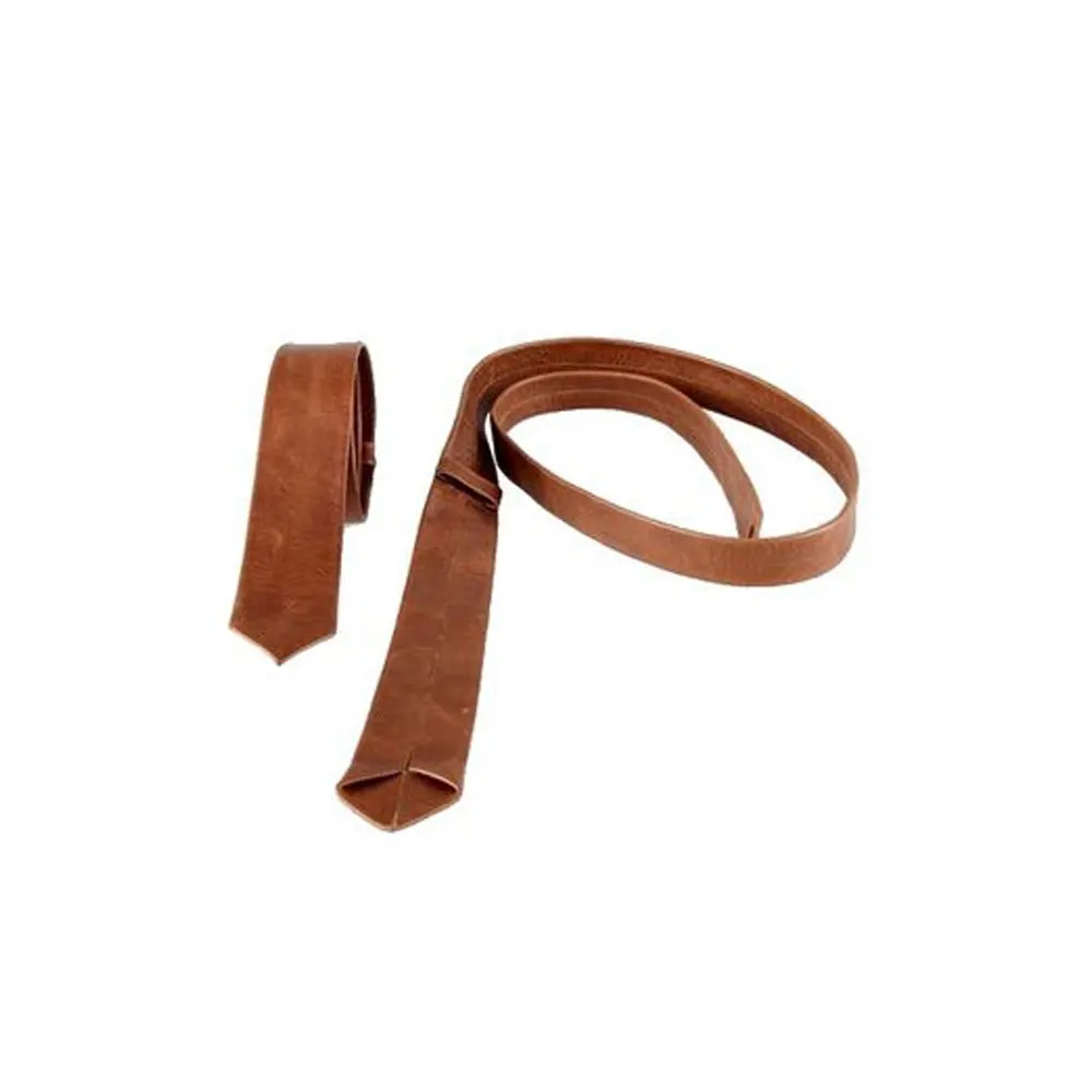 Индивидуальный Кожаный Галстук унисекс