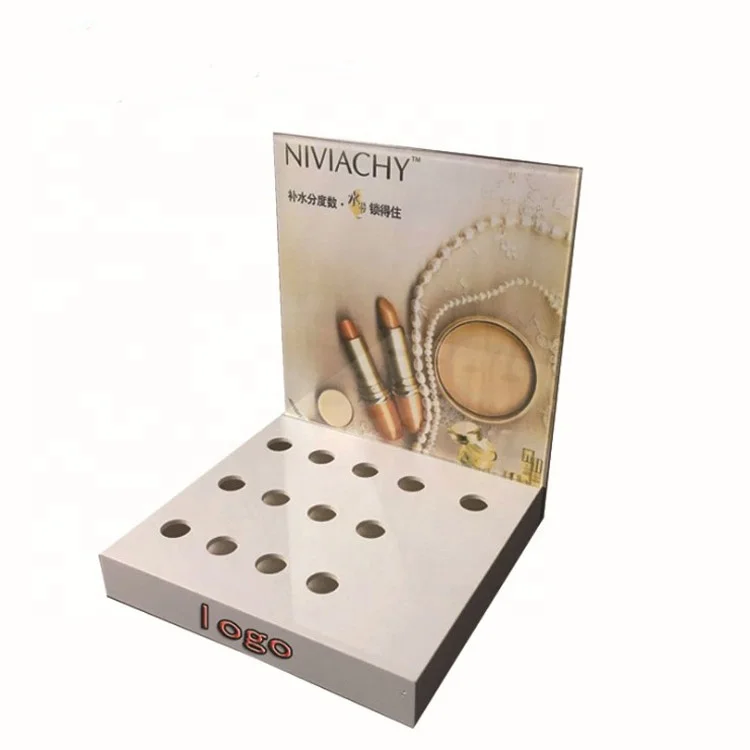 Заводской Дизайн Акриловый Макияж Блеск для губ дисплей Косметическая Помада стенд