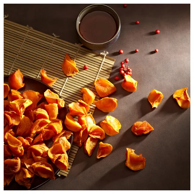 Hot sales sweet dried super fruit 100% Natural Sliced Sweet Persimmon 100g made in South korea