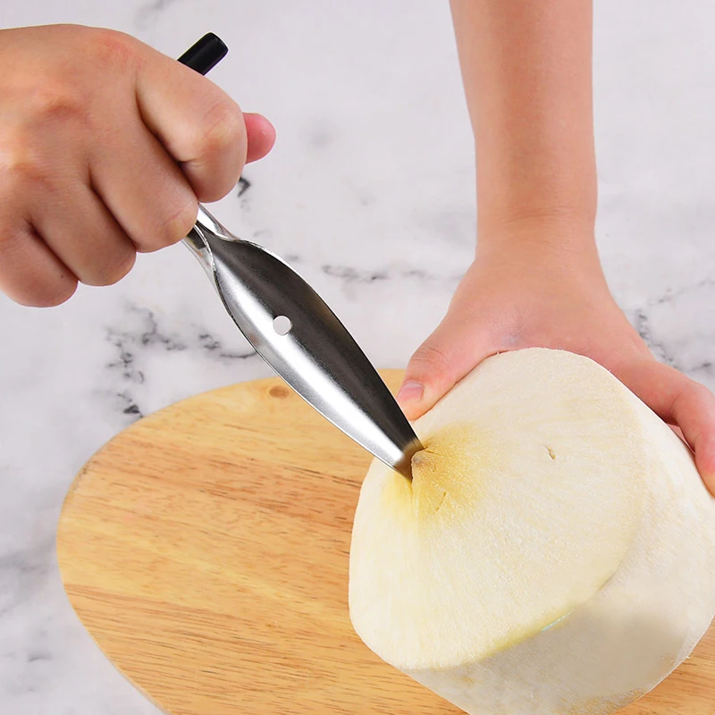 Reusable Wholesale Creative Tender Cutter Stainless Steel Fresh Tool Hole Coconut Opener