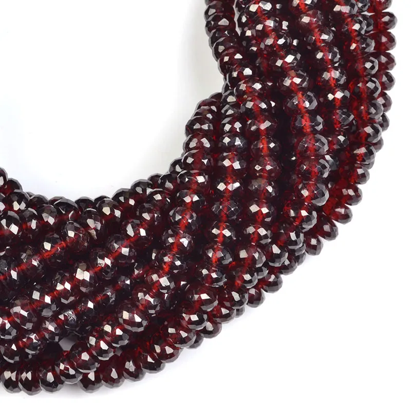 Оптовая продажа, Мозамбикский гранат, граненые бусины круглой формы, индийские бусины, оптовая продажа