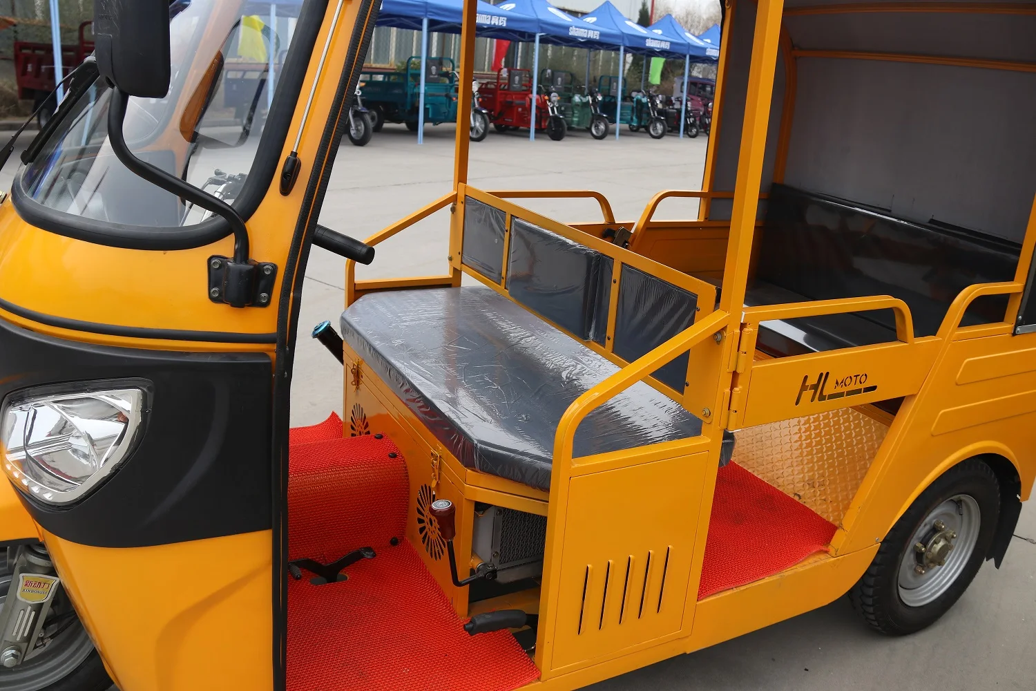 Electric Passenger travel tricycle with shed tricycle, Motorcycle Taxi