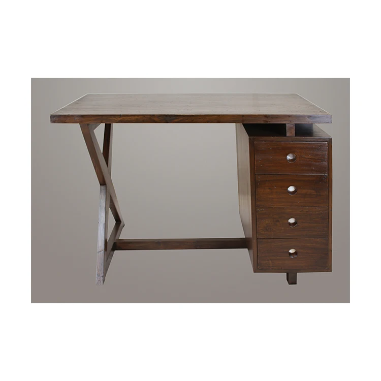 
 Самый продаваемый офисный стол Pierre Jeanneret с 4 выдвижными ящиками  