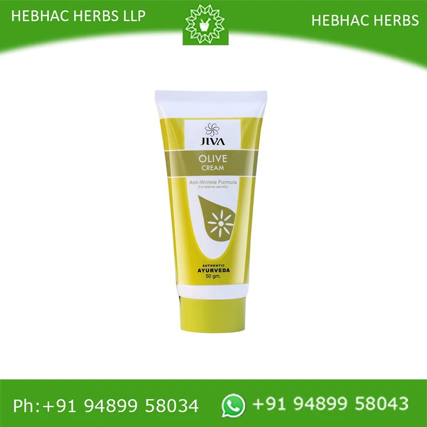 Оливковый крем Jiva Ayurveda-придает здоровую кожу и мягкую оптовый поставщик аюрведного крема из Индии.