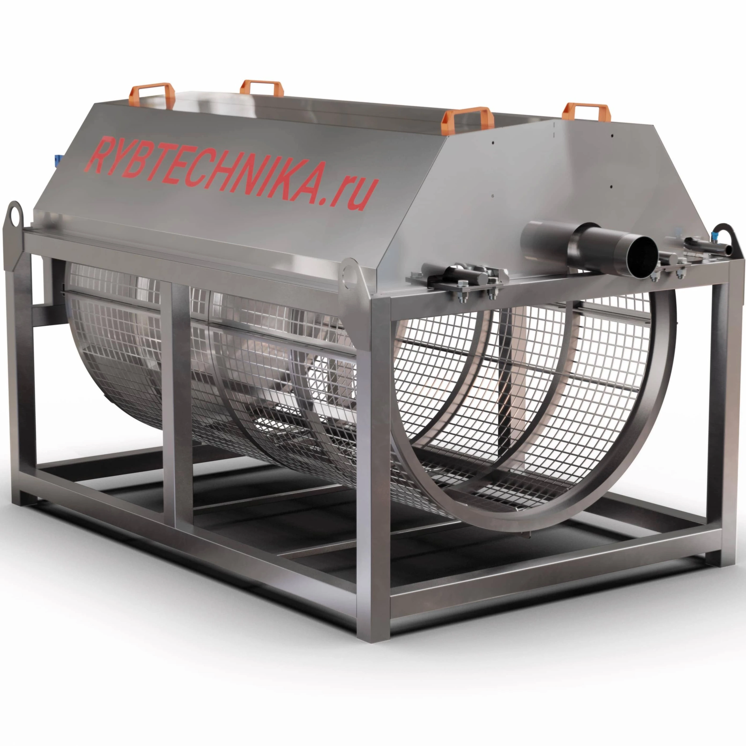 BFL-200 Rotary micromesh drum filter for RAS recirculating aquaculture system fish farms
