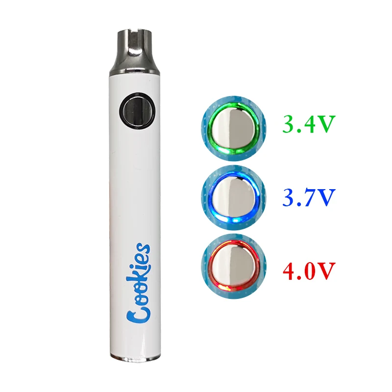 Высококачественные аккумуляторы 650 мАч с регулируемым напряжением и подогревом аккумулятор для перезарядки печенья 510 картриджа вейпа