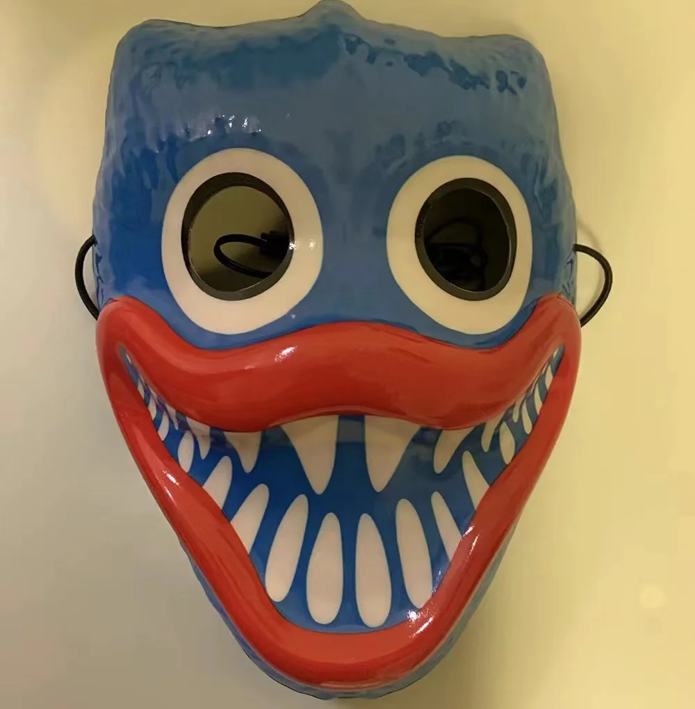 New Coming Luminous Poppy Mask Logo Customized Reusable Cosplay Party Halloween Light Up 3D Masks
