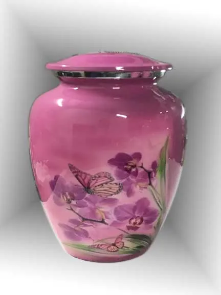 Лидер продаж алюминиевая Классическая урна для кремации памятный контейнер банка