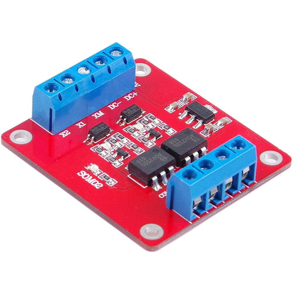Taidacent 1/2/4/8 Channels Optocoupler Switch Relay High-Low Level Trigger 3A Optocoupler Isolation DC Solid State Relay Module