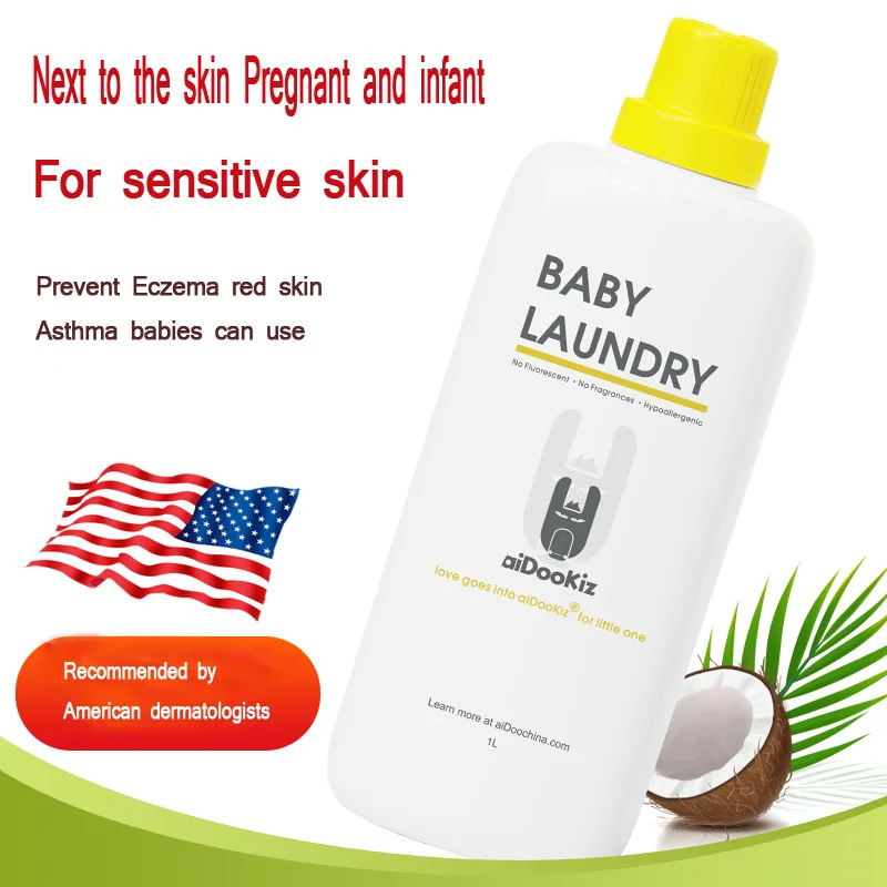 
AidooKiz Gentle Baby Laundry Detergent Tear Free Fragrance Free 