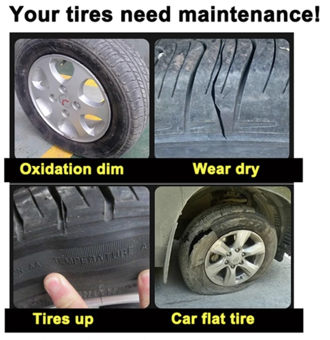 
Special formula Tire Polish Shine Polish Spray Tire Dressing Car care Product Made In Taiwan 