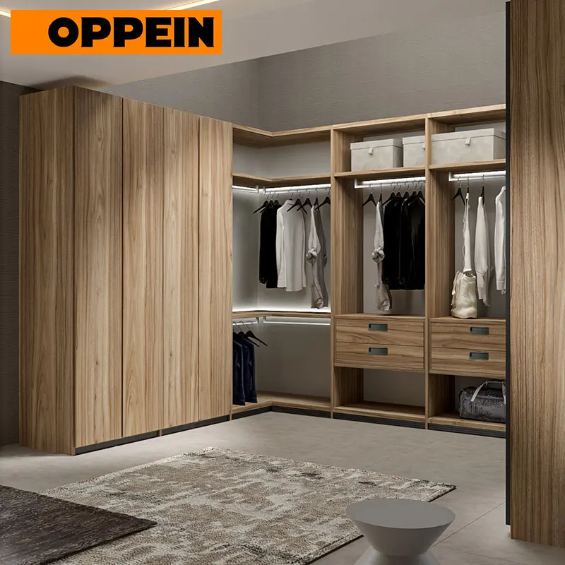  Комплект мебели для спальни из натуральной древесины OPPEIN гардеробная индивидуальные
