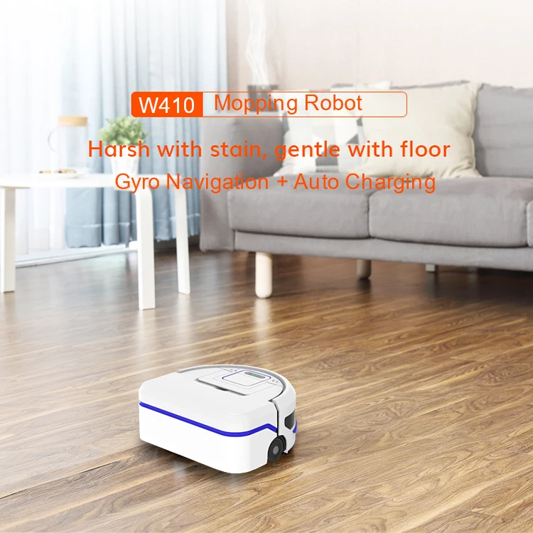 2022 новый патентный продукт W410 бытовая техника для уборки пола мойка скруббер робот Швабра