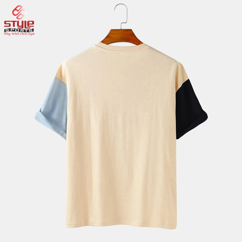 Высококачественная дешевая черно-белая футболка с сублимационной печатью мужские футболки из 100% полиэстера логотипом на