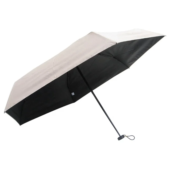 
Rain and Light Umbrella UV 99% Cut with Color Coated on The Back of The Fabric Sunny and Rainy Umbrella Folding Manual Plastic 