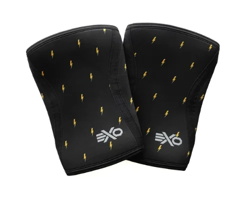 Customized Size Powerlifting Compression Weightlifting Knee Sleeve customized logo adjustable, stretchable , washable