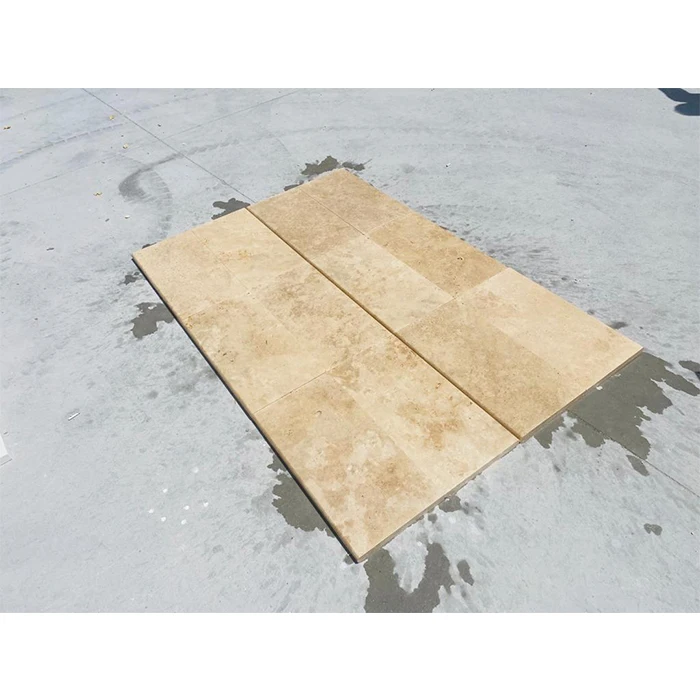 Good Price Beige Antique Turkish Tuscany Travertine French Pattern Paver And Pool Coping Stone