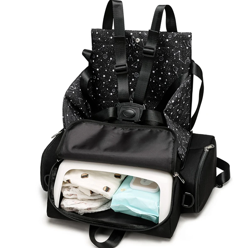 Private Label Woman Cradle Big Diaper Caddy Storage Bag Mum And Baby Lounger Kit Bag Manufacturers Daddy