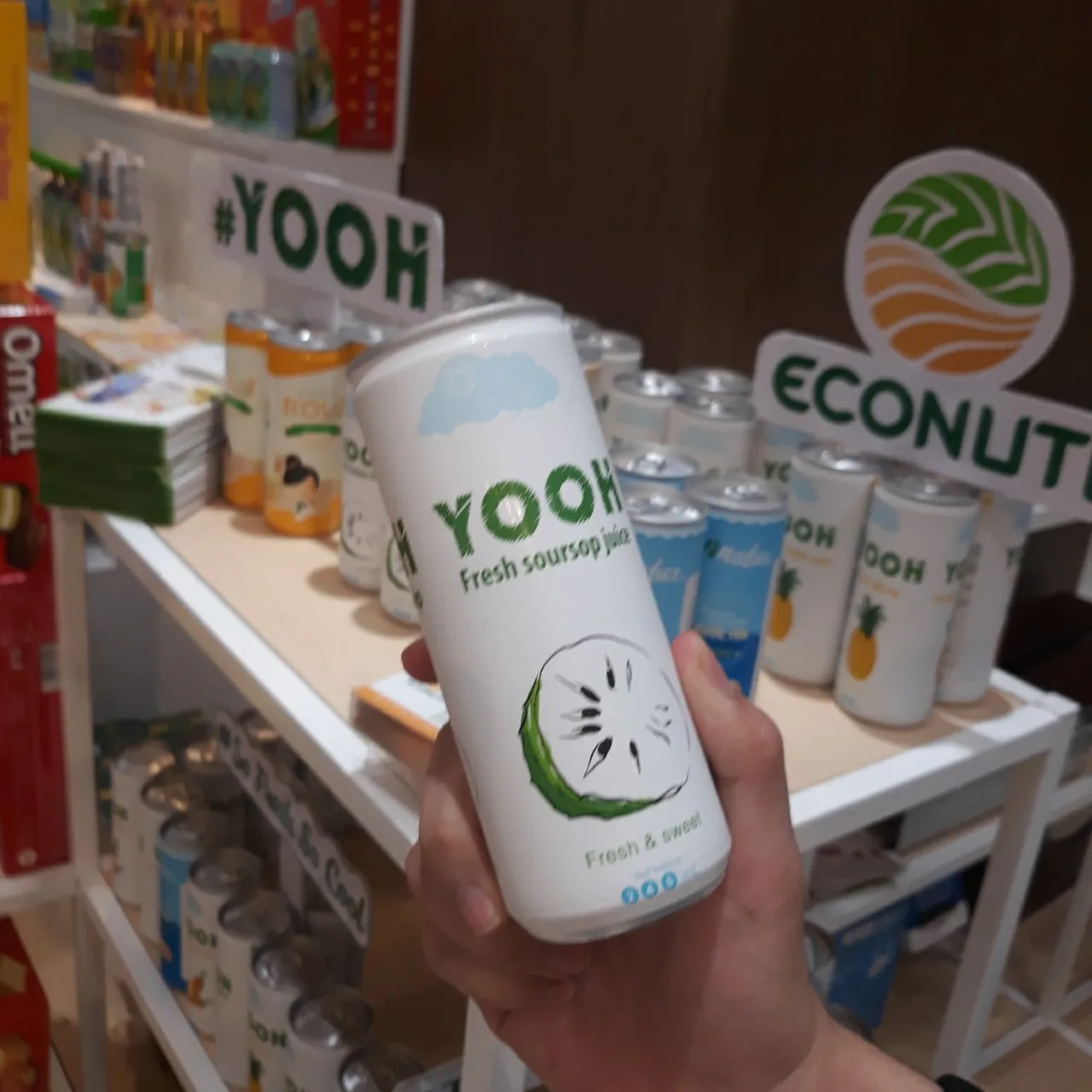 Yooh Fresh Soursop Juice 240 мл Высокое качество для оптовой розничной торговли из