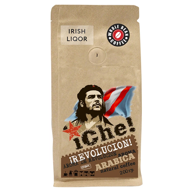 Настоящие натуральные кофейные зерна высшего качества в бумажном пакете, тщательный контроль производства, кофейные зерна