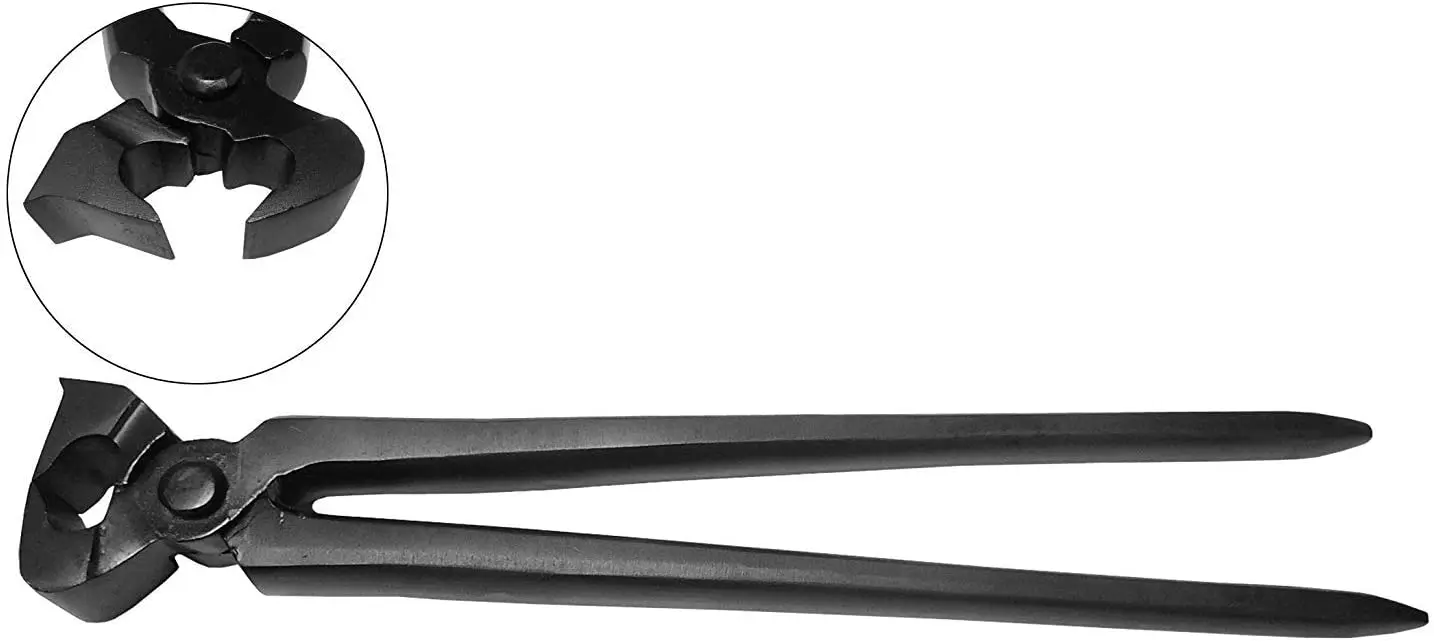 Черная конструкция приспособление для резки копыт из нержавеющей стали лошадей