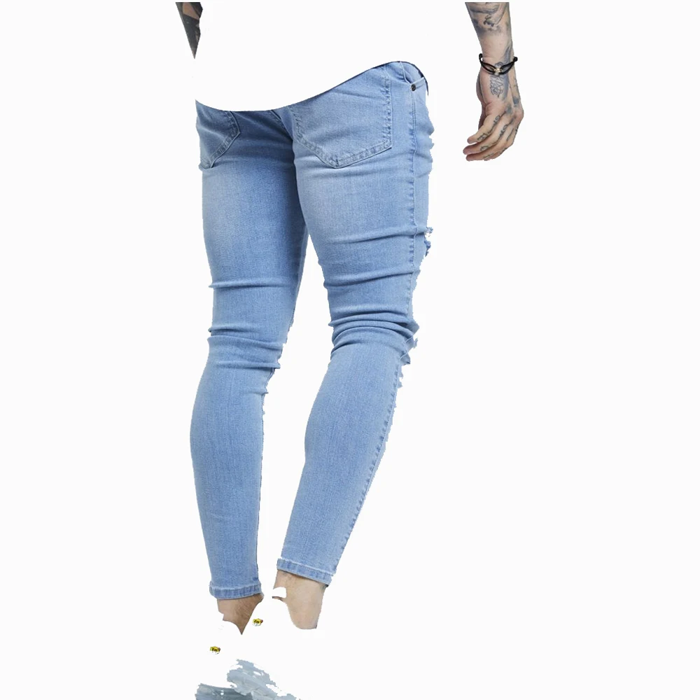 Design Street Slim Fit Hot Sale Fashion Mens High Quality Jeans for Men Denim Jeans Bulk Pants Casual Skinny Pencil Jeans