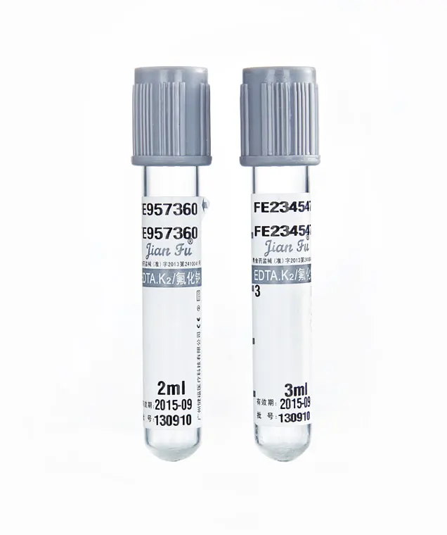 OTHER MEDICAL CONSUMABLE VACUUM BLOOD COLLECTION TUBE (FE- FLUORIDE)