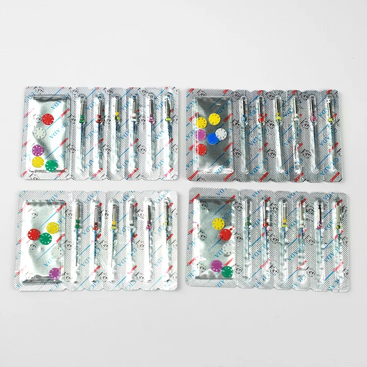 Dental Equipment root canal files Medical Stainless Steel Rotary Files with Ultrasonic Hand piece