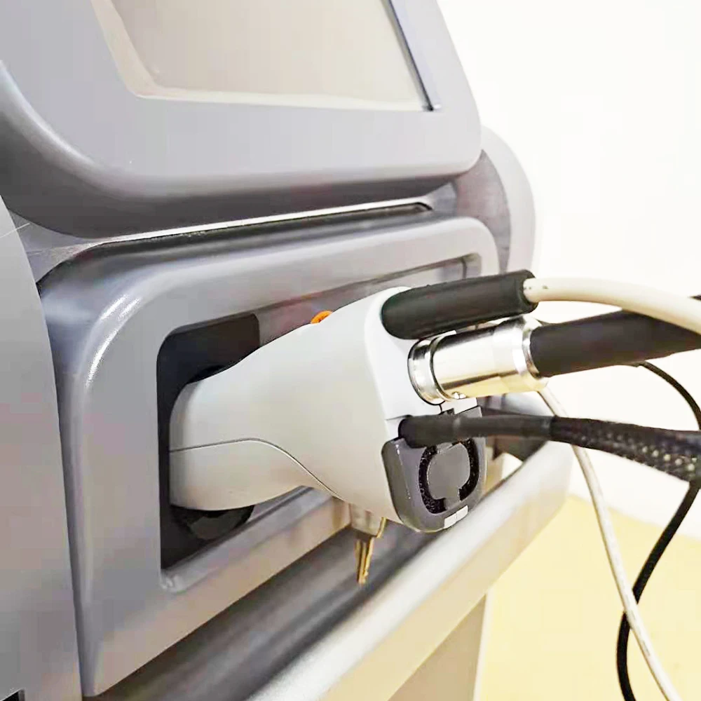 
Newly Nd yag 1064nm and alexandrite 755nm laser for hair removal 