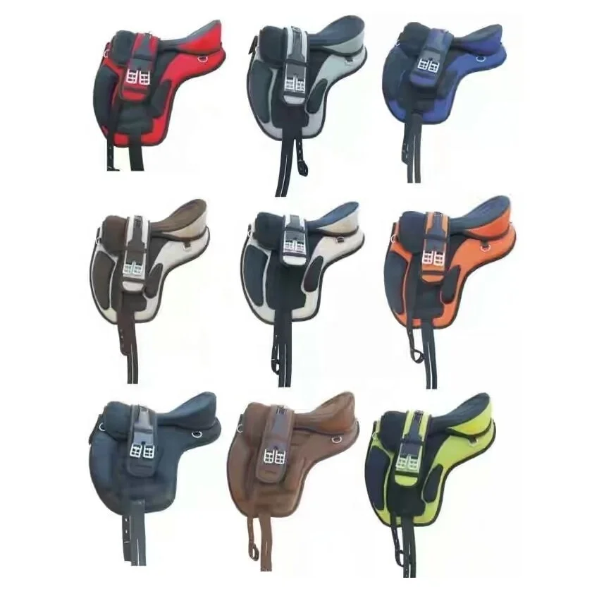 Flexible Treeless Synthetic Freemax Horse Riding Saddle Suppliers