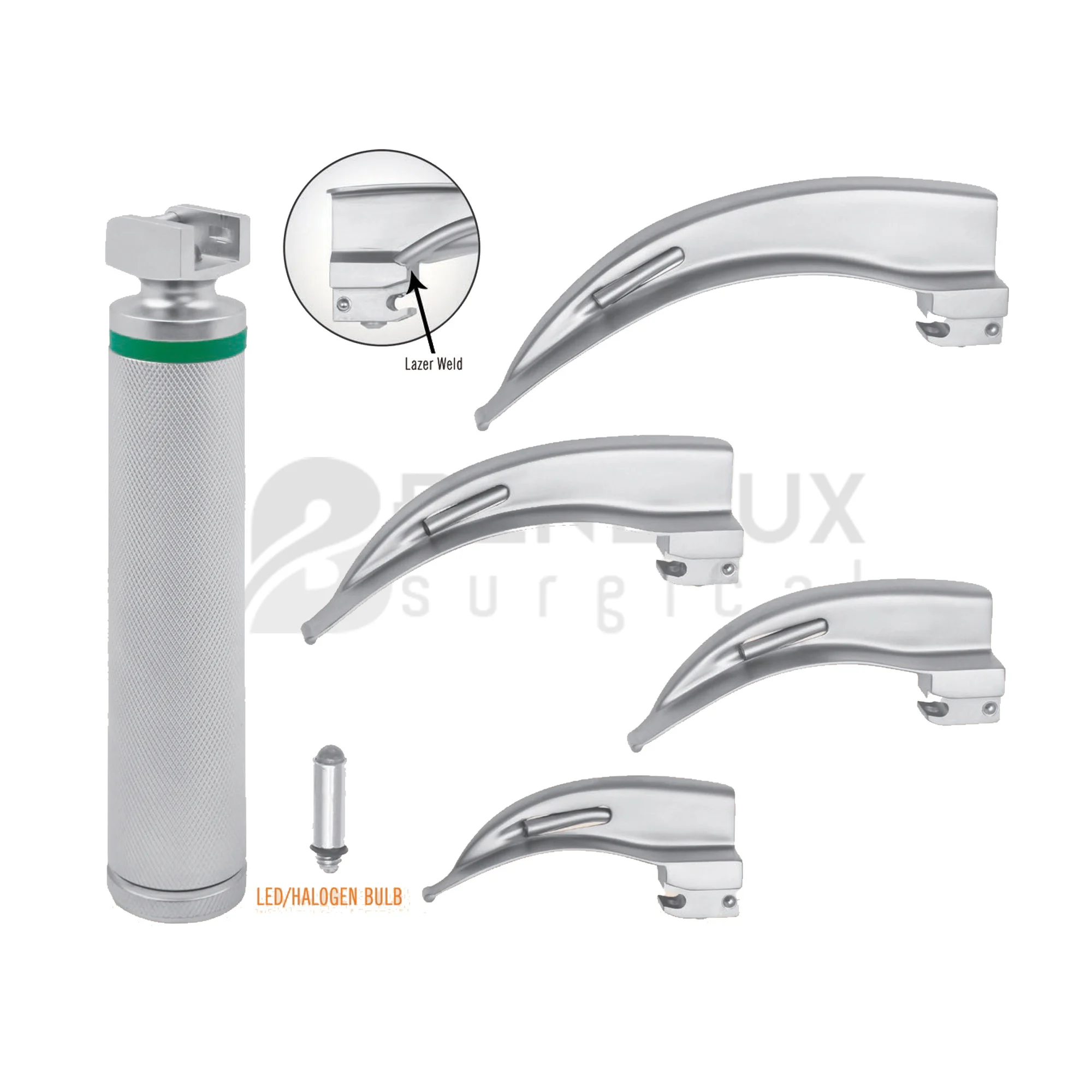 
Macintosh Fix Tube (Fiber Optic) Laryngoscope 