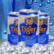 Оптовая продажа пивного пива Tiger Beer 330 мл x 24 банки из