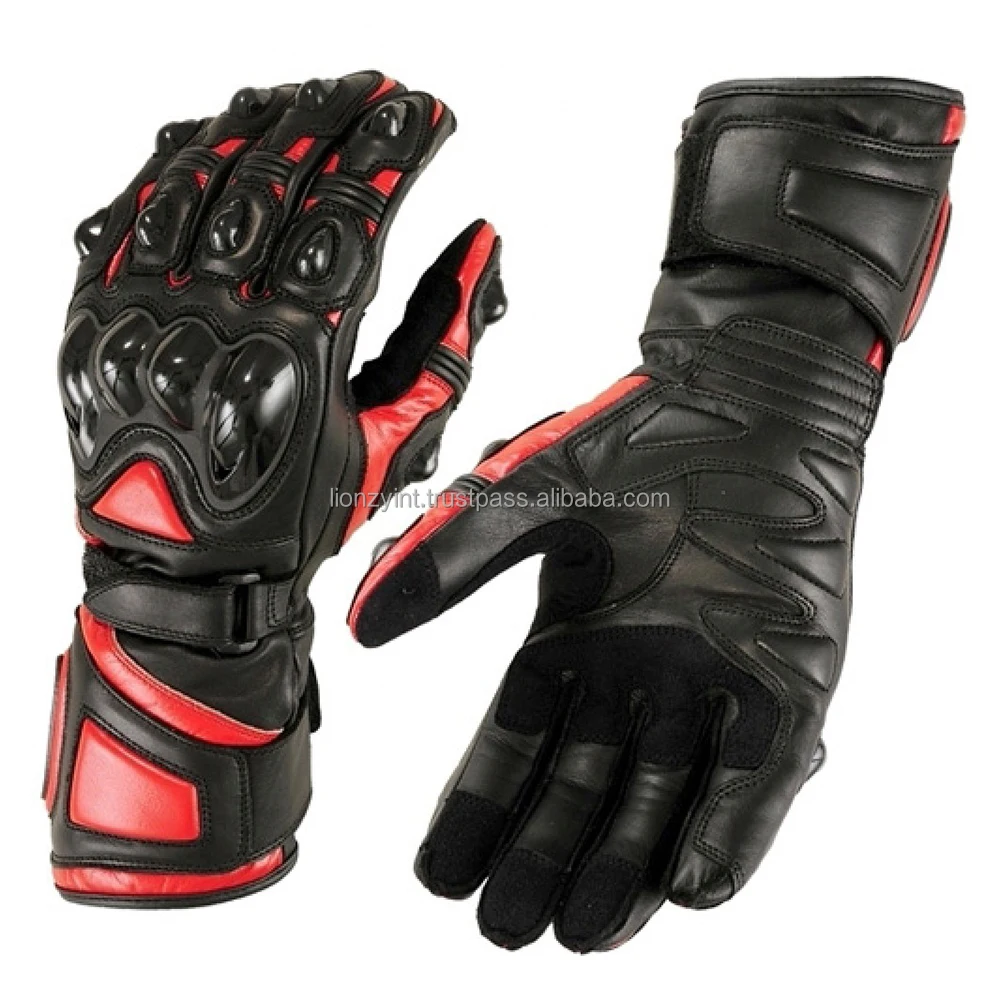Leather Motorcycle Gloves Cycling Moto Motorbike Protective Gears Motocross Glove winter man Gift women bike