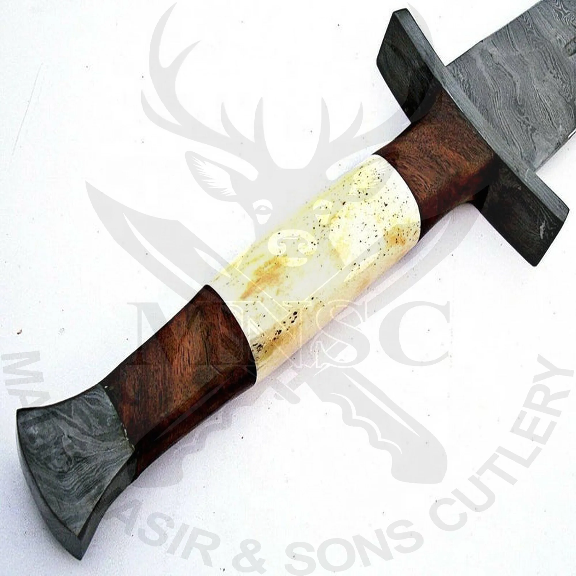 Custom Handmade Hand Forged Damascus steel Viking sword Camping Sword Survival Sword