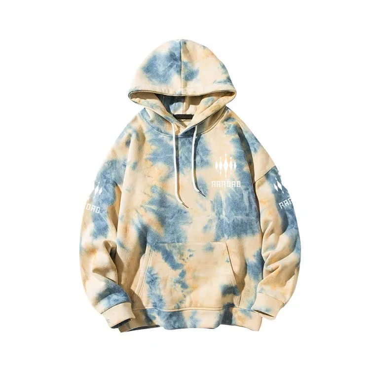 
Custom Oversized Popular Pullover Tie Dye Hoodies Women 