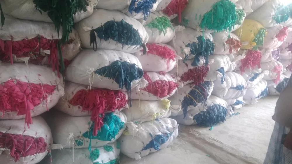2021 Stock Premium Quality Mixed Color Cotton Garments Textile Waste With Best Price From Direct Bangladesh Factory