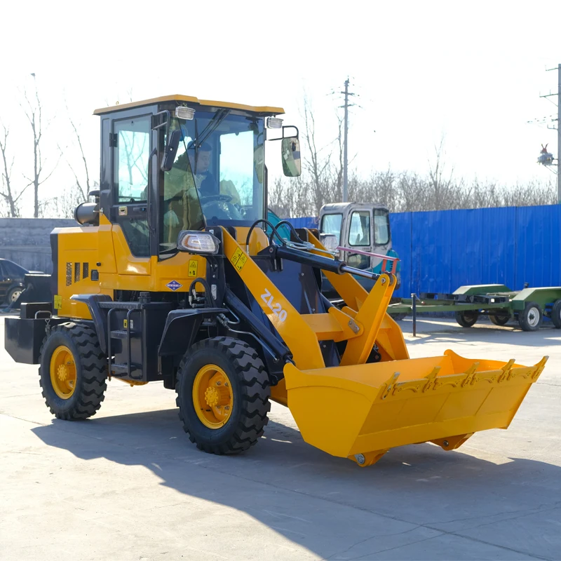 Good Quality SHANDING Mini Wheel Loaders ZL20 With CE
