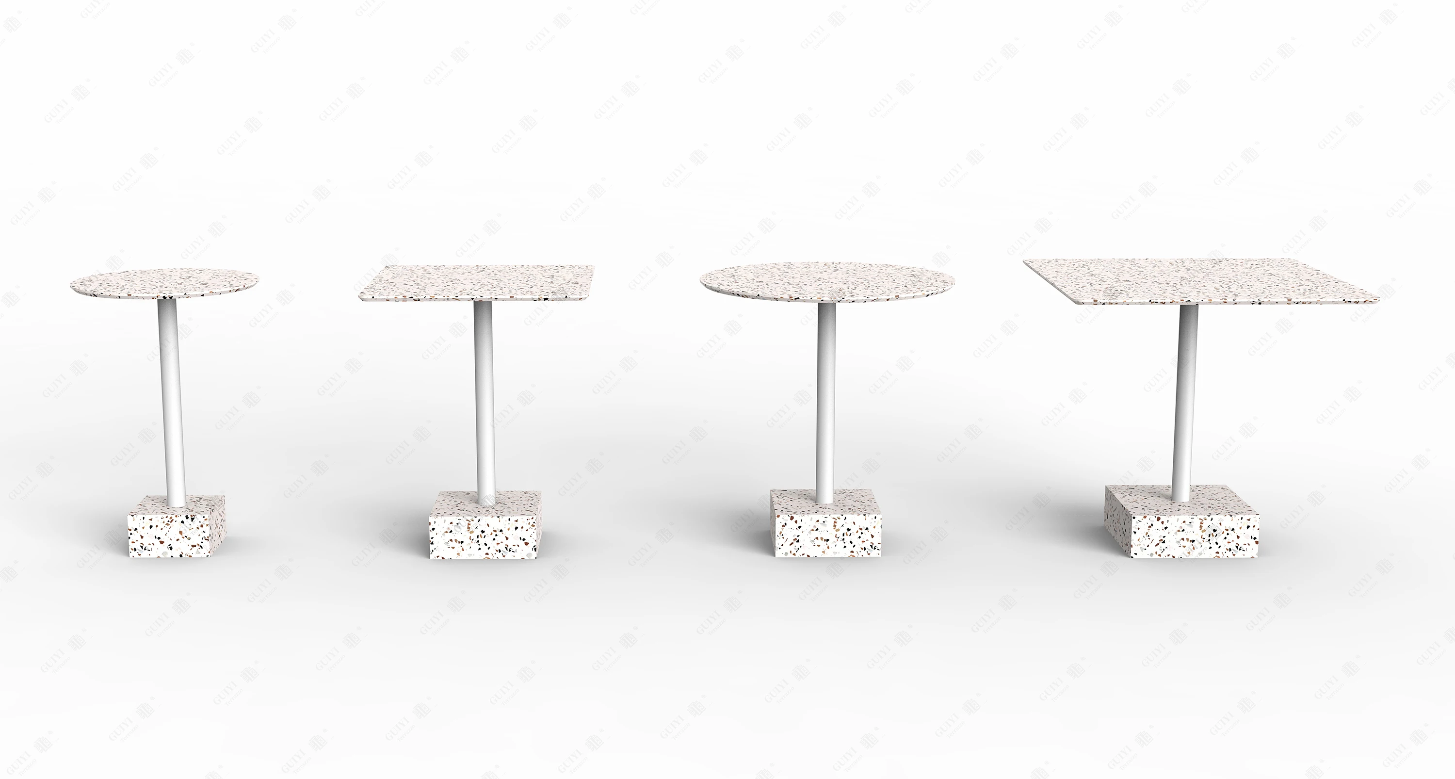 terrazzo table unique design home-type furniture terrazzo exterior ideal of sweden  black and white marble chips