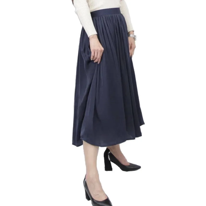 Wholesale Ladies Woven A-Line Casual Skirt